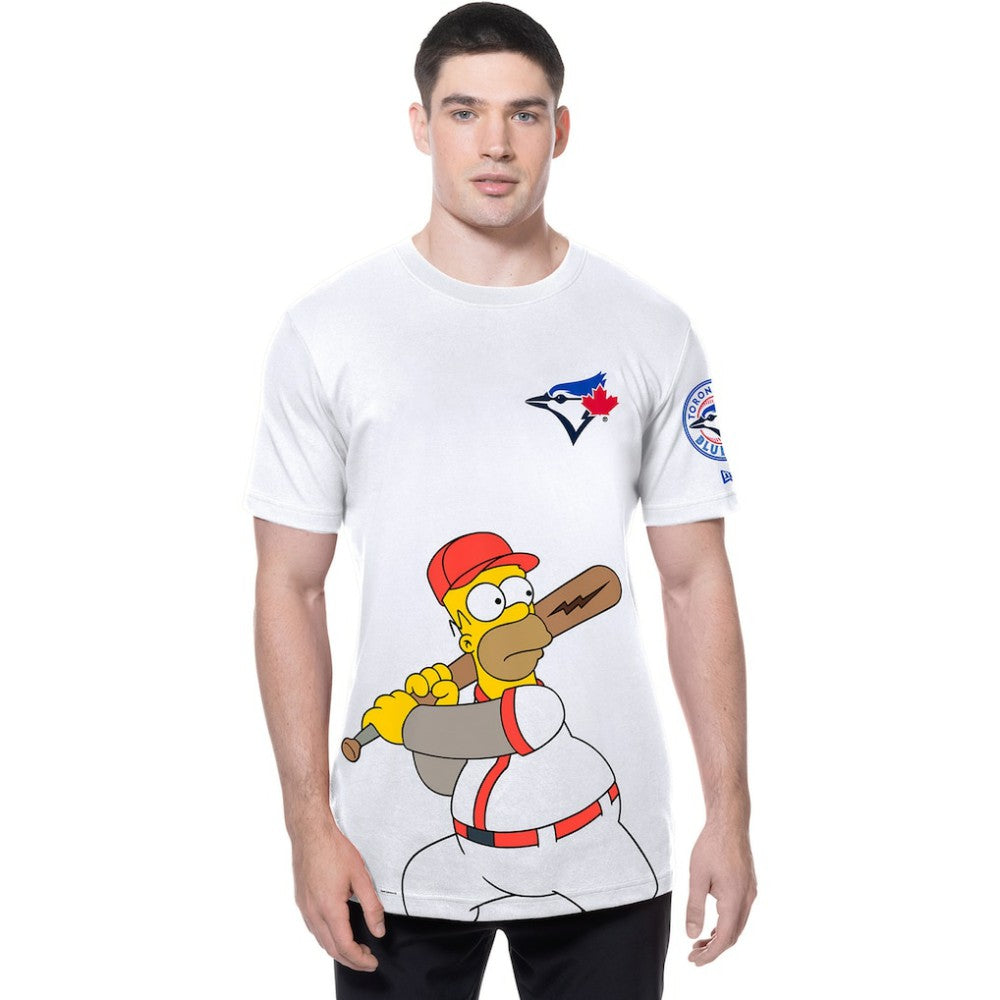 Toronto Blue Jays New Era MLB x Simpsons Homer Wonderbat T-Shirt - MLB T-shirts