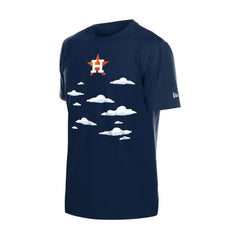 Houston Astros New Era MLB x Simpsons 2026 Collab Clouds T-Shirt - MLB T-shirts