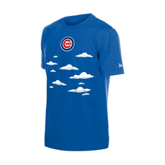 Chicago Cubs New Era MLB x Simpsons 2026 Collab Clouds T-Shirt - MLB T-shirts