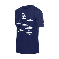 Los Angeles Dodgers New Era MLB x Simpsons 2026 Collab Clouds T-Shirt - MLB T-shirts