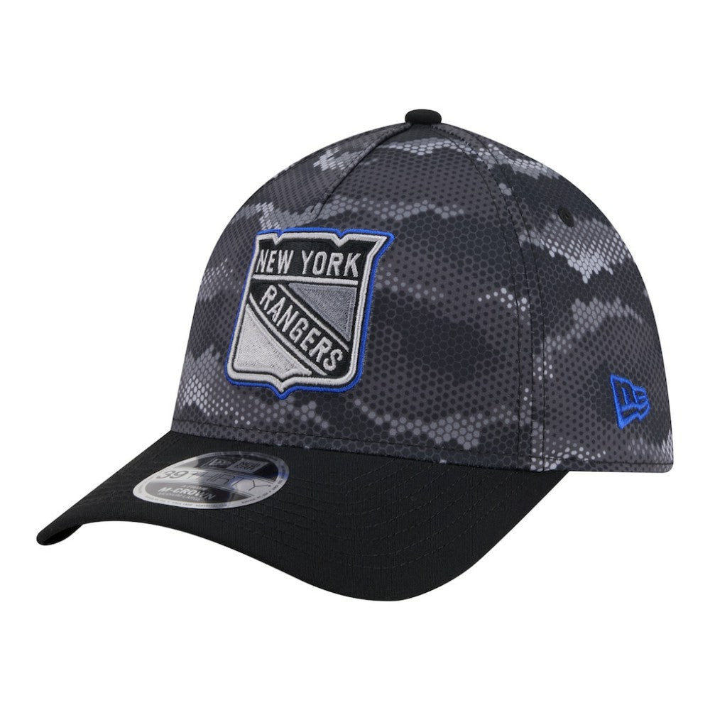 New York Rangers New Era Zero Dark 39THIRTY Flex Hat - NHL Hats