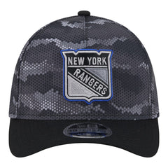 New York Rangers New Era Zero Dark 39THIRTY Flex Hat - NHL Hats