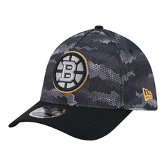 Boston Bruins New Era Zero Dark 39THIRTY Flex Hat - NHL Hats