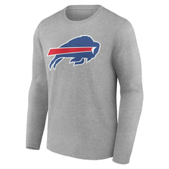 Buffalo Bills Team Authentic Personalized Name & Number Long Sleeve T-Shirt | NFL Outlet