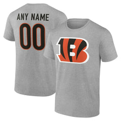 Cincinnati Bengals Team Authentic Personalized Name & Number T-Shirt | NFL Online
