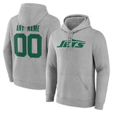 New York Jets Team Authentic Personalized Name & Number Hoodie | NFL Hot
