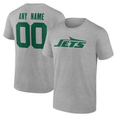 New York Jets Team Authentic Personalized Name & Number T-Shirt | NFL New