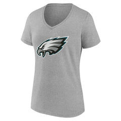 Philadelphia Eagles Women's Team Authentic Personalized Name & Number V-Neck T-Shirt | NFL Sale