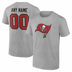 Tampa Bay Buccaneers Team Authentic Personalized Name & Number T-Shirt | NFL Hot