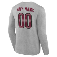 Washington Commanders Team Authentic Personalized Name & Number Long Sleeve T-Shirt | NFL Hot