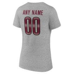 Washington Commanders Women's Team Authentic Personalized Name & Number V-Neck T-Shirt | NFL Discount
