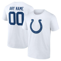 Indianapolis Colts Team Authentic Personalized Name & Number T-Shirt | NFL Sale