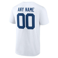 Indianapolis Colts Team Authentic Personalized Name & Number T-Shirt | NFL Sale