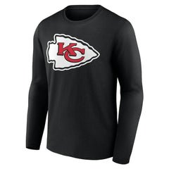 Kansas City Chiefs Team Authentic Personalized Name & Number Long Sleeve T-Shirt | NFL New