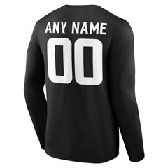 Minnesota Vikings Team Authentic Personalized Name & Number Long Sleeve T-Shirt | NFL Outlet