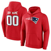 New England Patriots Team Authentic Personalized Name & Number Hoodie | NFL Near me