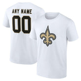 New Orleans Saints Team Authentic Personalized Name & Number T-Shirt | NFL Near me