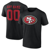 San Francisco 49ers Team Authentic Personalized Name & Number T-Shirt | NFL US