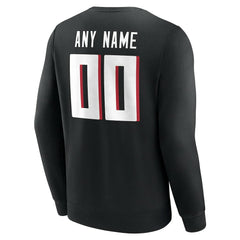 Atlanta Falcons Team Authentic Personalized Name & Number Sweatshirt | NFL Outlet
