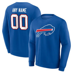 Buffalo Bills Team Authentic Personalized Name & Number Sweatshirt | NFL Outlet