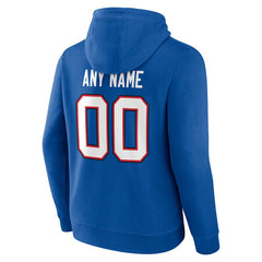 Buffalo Bills Team Authentic Personalized Name & Number Hoodie | NFL Outlet