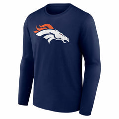 Denver Broncos Team Authentic Personalized Name & Number Long Sleeve T-Shirt | NFL US