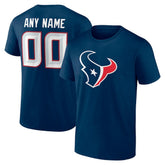 Houston Texans Team Authentic Personalized Name & Number T-Shirt | NFL US