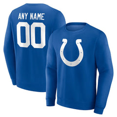 Indianapolis Colts Team Authentic Personalized Name & Number Sweatshirt | NFL Hot