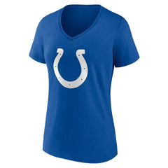 Indianapolis Colts Women's Team Authentic Personalized Name & Number V-Neck T-Shirt | NFL Sale