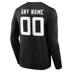 Jacksonville Jaguars Team Authentic Personalized Name & Number Long Sleeve T-Shirt | NFL Outlet
