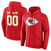 Kansas City Chiefs Team Authentic Personalized Name & Number Hoodie | NFL Near me