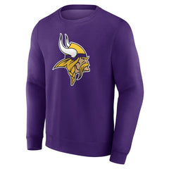 Minnesota Vikings Team Authentic Personalized Name & Number Sweatshirt | NFL Outlet