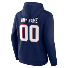 New England Patriots Team Authentic Personalized Name & Number Hoodie | NFL Near me