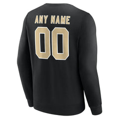 New Orleans Saints Team Authentic Personalized Name & Number Sweatshirt | NFL Discount