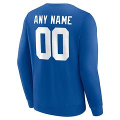 New York Giants Team Authentic Personalized Name & Number Sweatshirt | NFL Discount