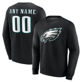 Philadelphia Eagles Team Authentic Personalized Name & Number Sweatshirt | NFL New