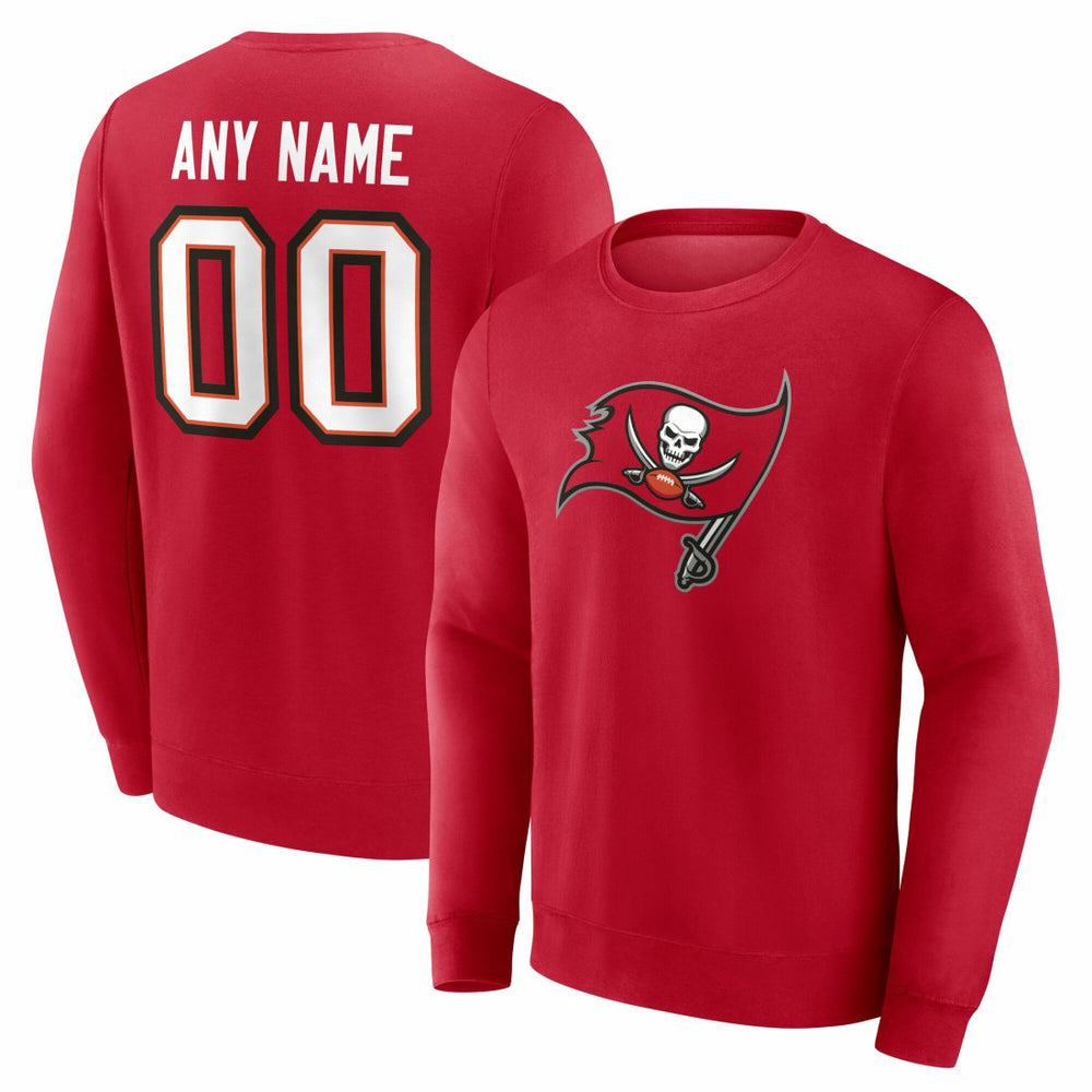 Tampa Bay Buccaneers Team Authentic Personalized Name & Number Sweatshirt | NFL Hot