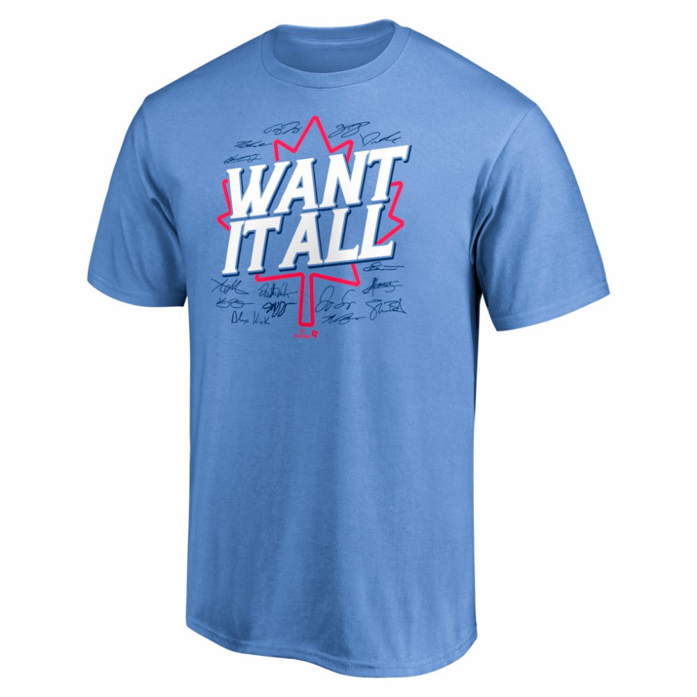 Toronto Blue Jays BreakingT Unisex Want It All T-Shirt - MLB T-shirts