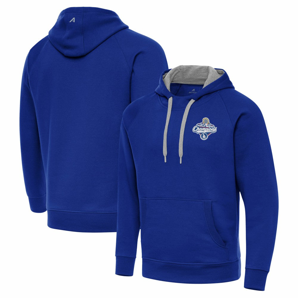 Los Angeles Dodgers Antigua 2025 World Series Champions Victory Hoodie - MLB Hoodies