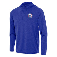 Los Angeles Dodgers Antigua Back-to-Back World Series Champions Tidy Quarter-Zip Hoodie - MLB Hoodies