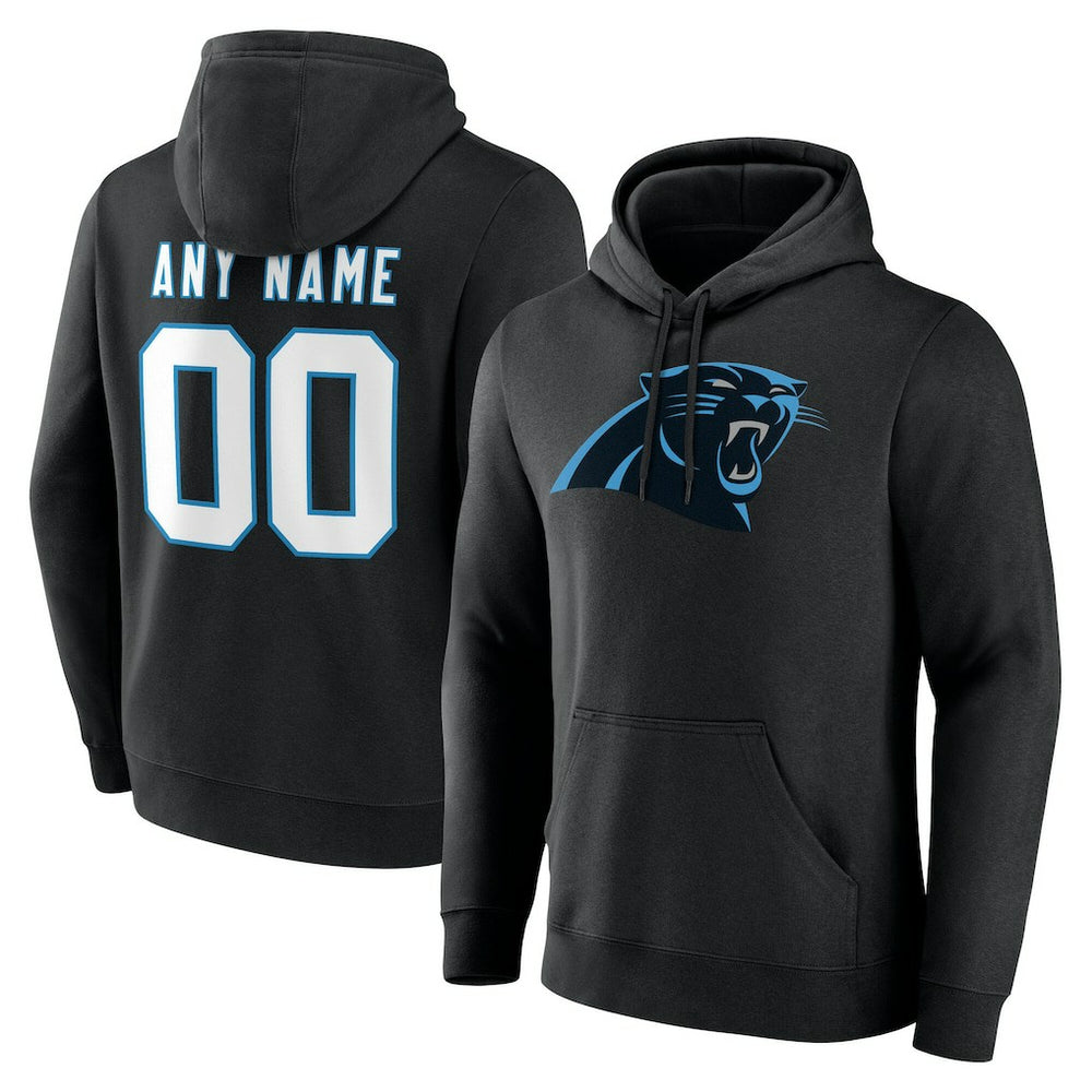 Carolina Panthers Big & Tall Team Authentic Custom Hoodie | NFL Outlet