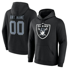 Las Vegas Raiders Big & Tall Team Authentic Custom Hoodie | NFL Discount