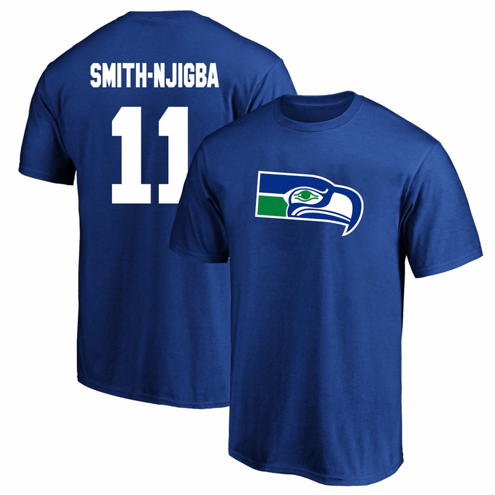 Seattle Seahawks Jaxon Smith-Njigba Big & Tall Player Name & Number T-Shirt | NFL Hot