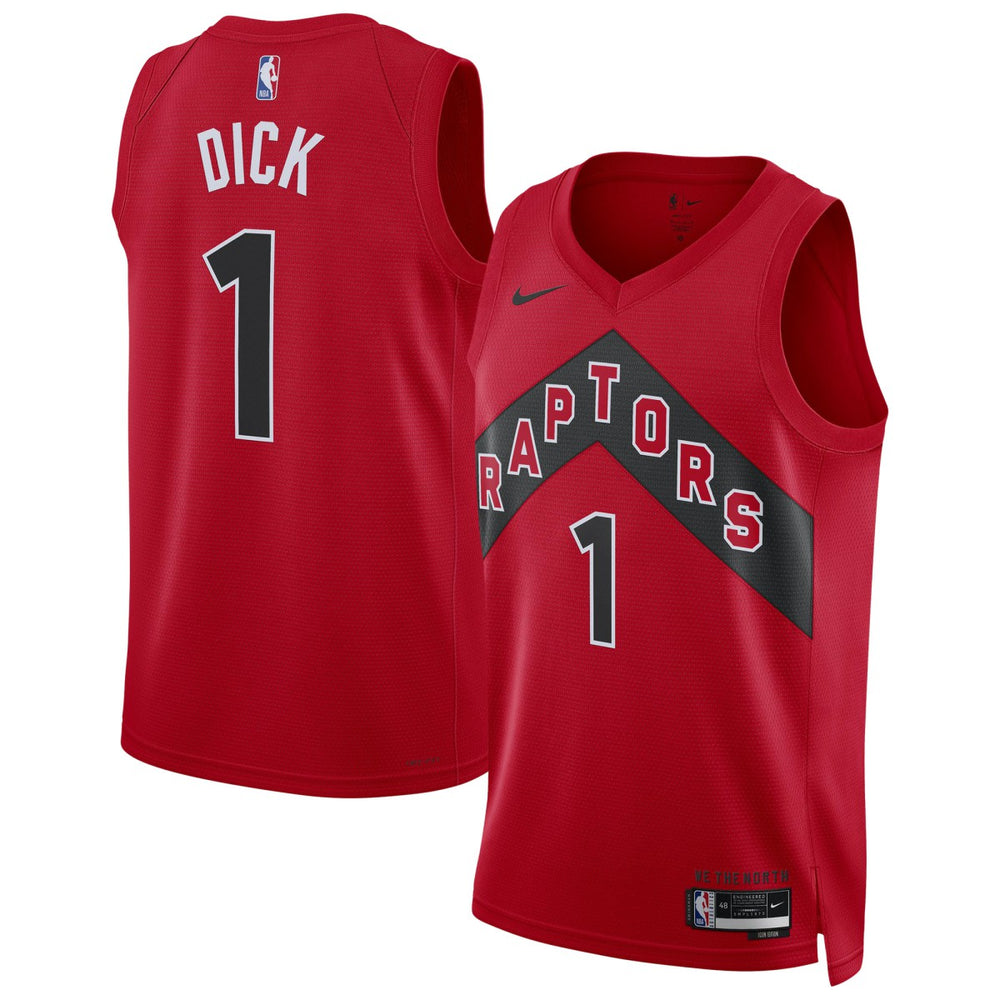 Red Gradey Dick Toronto Raptors Unisex Swingman Player Jersey | NBA