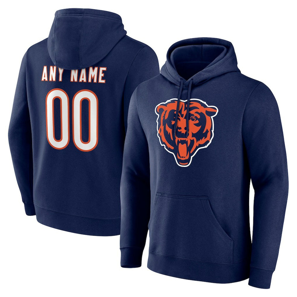Chicago Bears Big & Tall Team Authentic Custom Hoodie | NFL On sale