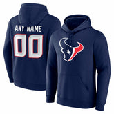 Houston Texans Big & Tall Team Authentic Custom Hoodie | NFL New