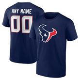 Houston Texans Big & Tall Team Authentic Custom T-Shirt | NFL On sale