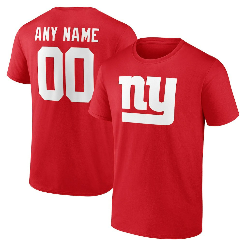 New York Giants Big & Tall Team Authentic Custom T-Shirt | NFL US
