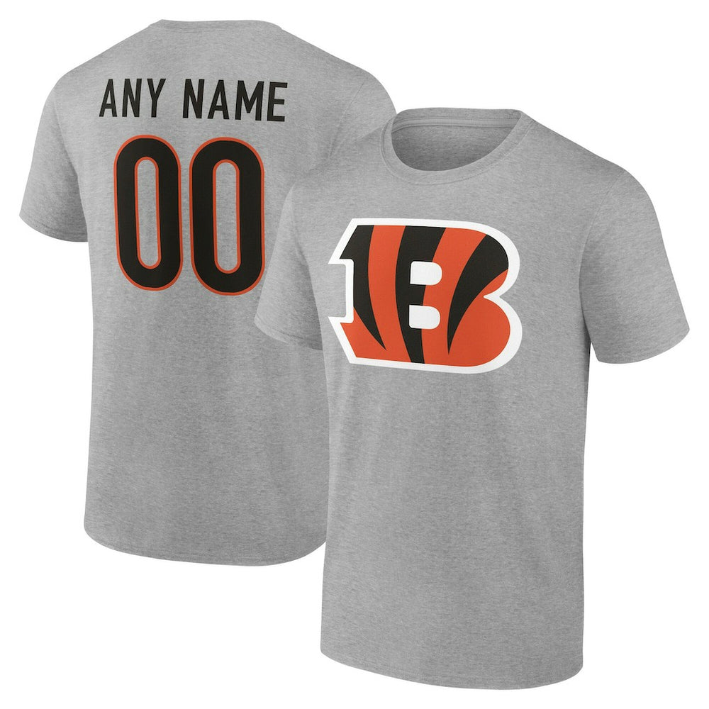 Cincinnati Bengals Big & Tall Team Authentic Custom T-Shirt | NFL Outlet
