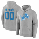 Detroit Lions Big & Tall Team Authentic Custom Hoodie | NFL Near me